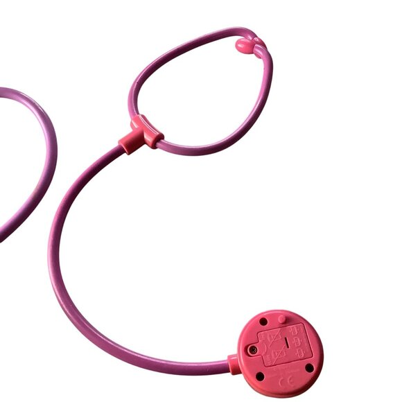Doc McStuffins Kids Play Stethoscope Set 2 Pc Pink & Purple Bandage Design - Picture 8 of 8